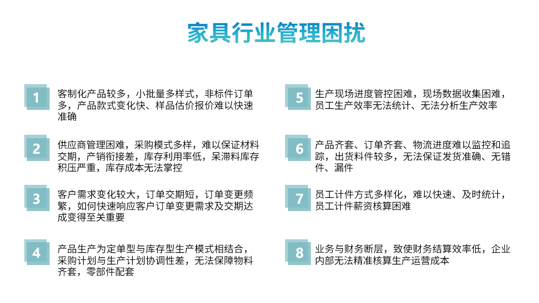 家具行业买球赛十佳排行榜系统解决方案